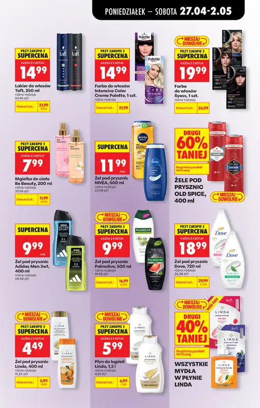 Biedronka - gazetka promocyjna Od poniedziałku, Z ladą tradycyjną od poniedziałku 27.04 do soboty 02.05 - strona 65