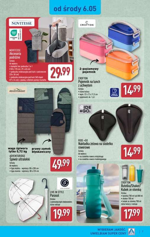 Aldi - gazetka promocyjna Aldi ma to coś! od środy 06.05 do soboty 09.05 - strona 7