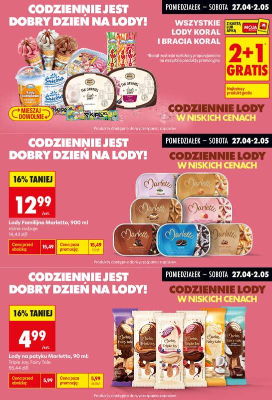 Biedronka - gazetka promocyjna Biedronkowe oszczędności od poniedziałku 27.04 do środy 29.04 - strona 9