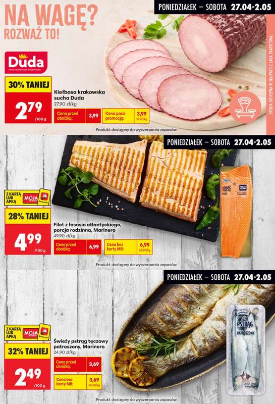 Biedronka - gazetka promocyjna Biedronkowe oszczędności od poniedziałku 27.04 do środy 29.04 - strona 6