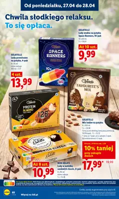 Lidl - gazetka promocyjna Oferta od poniedziałku od poniedziałku 27.04 do wtorku 28.04 - strona 68
