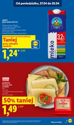 Lidl - gazetka promocyjna Oferta od poniedziałku od poniedziałku 27.04 do wtorku 28.04 - strona 5