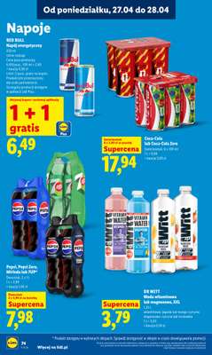 Lidl - gazetka promocyjna Oferta od poniedziałku od poniedziałku 27.04 do wtorku 28.04 - strona 74