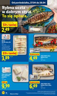 Lidl - gazetka promocyjna Oferta od poniedziałku od poniedziałku 27.04 do wtorku 28.04 - strona 60