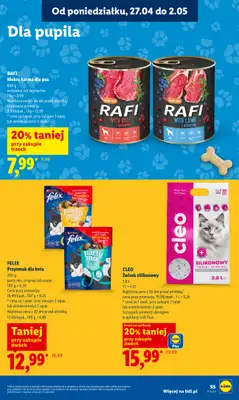 Lidl - gazetka promocyjna Oferta od poniedziałku od poniedziałku 27.04 do wtorku 28.04 - strona 95