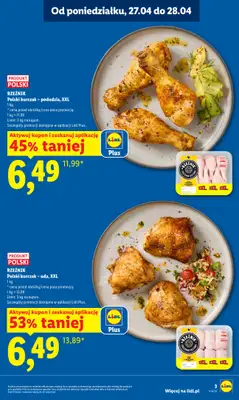 Lidl - gazetka promocyjna Oferta od poniedziałku od poniedziałku 27.04 do wtorku 28.04 - strona 3