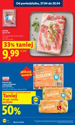 Lidl - gazetka promocyjna Oferta od poniedziałku od poniedziałku 27.04 do wtorku 28.04 - strona 4