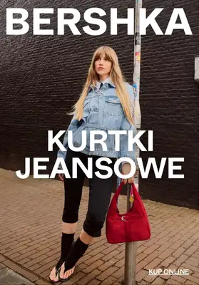 Bershka - gazetka promocyjna Damskie kurtki jeansowe od poniedziałku 27.04 
