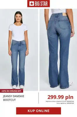 BIG STAR - gazetka promocyjna -40% na drugą sztukę od poniedziałku 27.04 do poniedziałku 04.05 - strona 6