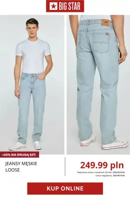 BIG STAR - gazetka promocyjna -40% na drugą sztukę od poniedziałku 27.04 do poniedziałku 04.05 - strona 8
