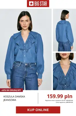 BIG STAR - gazetka promocyjna -40% na drugą sztukę od poniedziałku 27.04 do poniedziałku 04.05 - strona 3