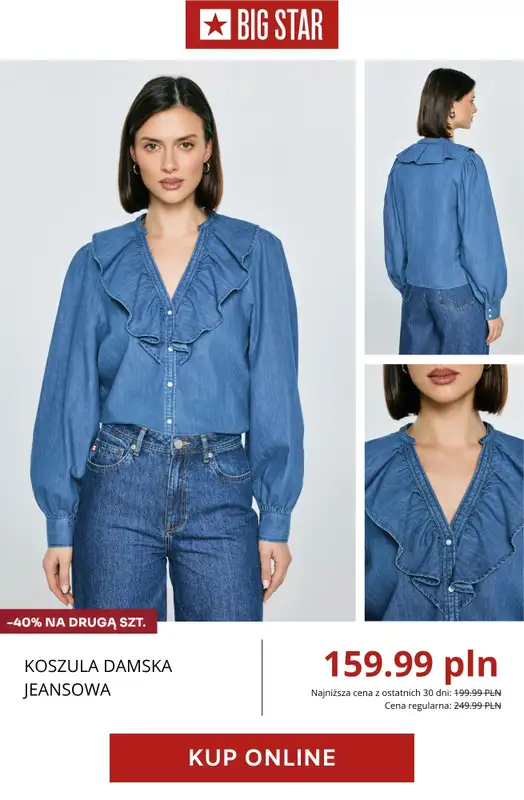 BIG STAR - gazetka promocyjna -40% na drugą sztukę od poniedziałku 27.04 do poniedziałku 04.05 - strona 3