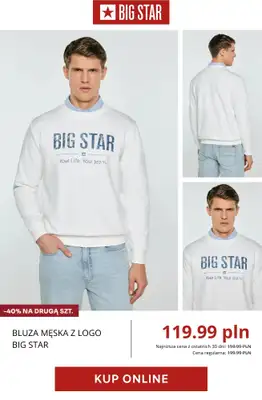 BIG STAR - gazetka promocyjna -40% na drugą sztukę od poniedziałku 27.04 do poniedziałku 04.05 - strona 9