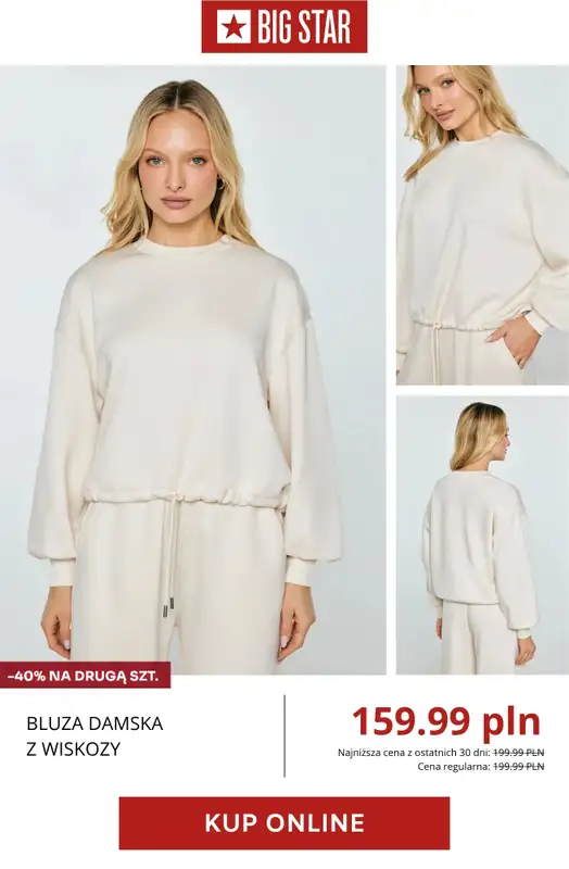 BIG STAR - gazetka promocyjna -40% na drugą sztukę od poniedziałku 27.04 do poniedziałku 04.05 - strona 10