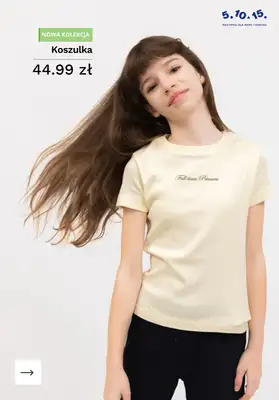 5.10.15 - gazetka promocyjna Koszulki dla dziewczynki od 19,99 zł od poniedziałku 27.04  - strona 9