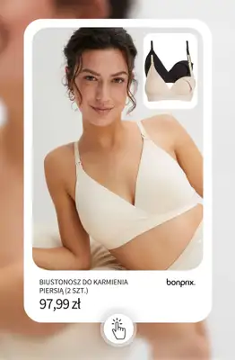 bonprix - gazetka promocyjna -20% na BIELIZNĘ + darmowa dostawa od poniedziałku 27.04 do środy 29.04 - strona 6