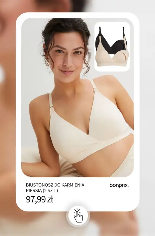 bonprix - gazetka promocyjna -20% na BIELIZNĘ + darmowa dostawa od poniedziałku 27.04 do środy 29.04 - strona 6