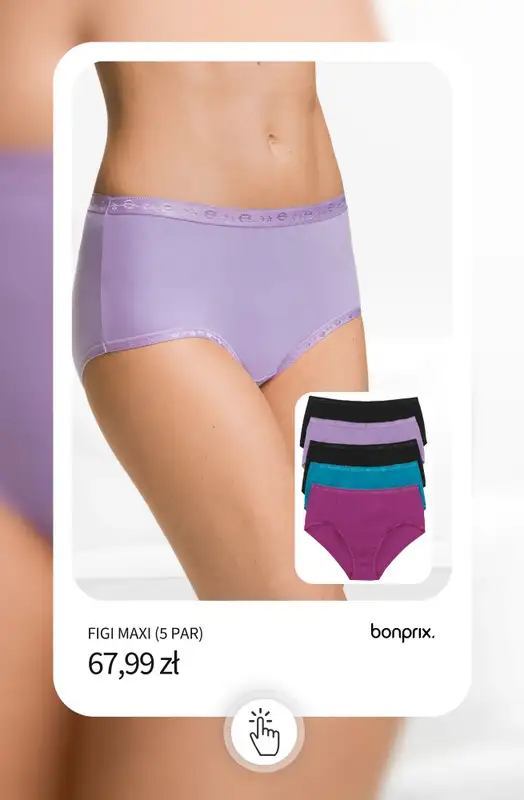 bonprix - gazetka promocyjna -20% na BIELIZNĘ + darmowa dostawa od poniedziałku 27.04 do środy 29.04 - strona 4