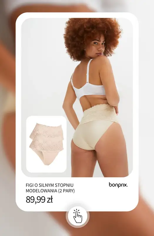 bonprix - gazetka promocyjna -20% na BIELIZNĘ + darmowa dostawa od poniedziałku 27.04 do środy 29.04 - strona 10