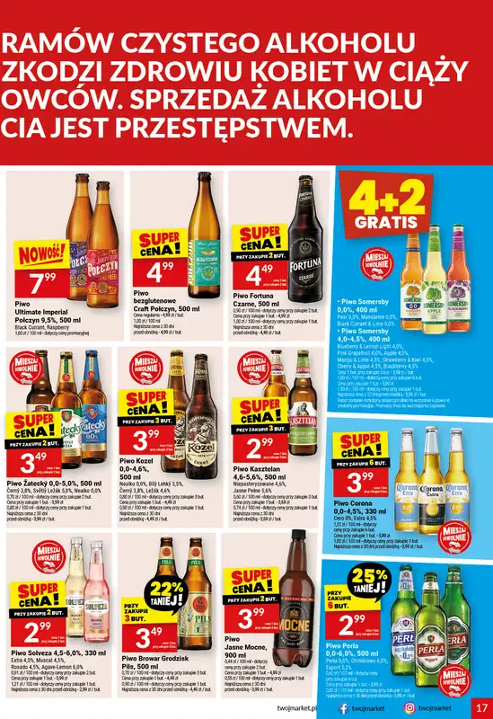 Twój Market - gazetka promocyjna Gazetka od wtorku 28.04 do wtorku 05.05 - strona 17