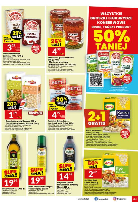 Twój Market - gazetka promocyjna Gazetka od wtorku 28.04 do wtorku 05.05 - strona 33