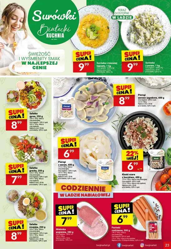 Twój Market - gazetka promocyjna Gazetka od wtorku 28.04 do wtorku 05.05 - strona 23