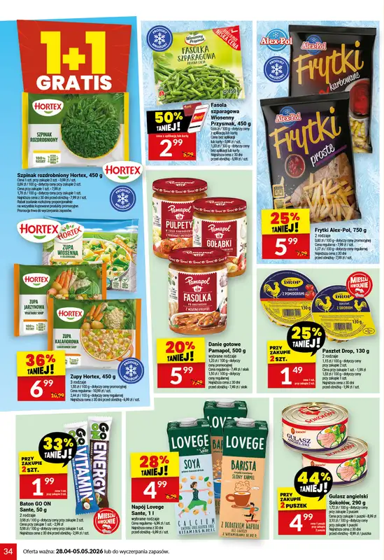 Twój Market - gazetka promocyjna Gazetka od wtorku 28.04 do wtorku 05.05 - strona 34