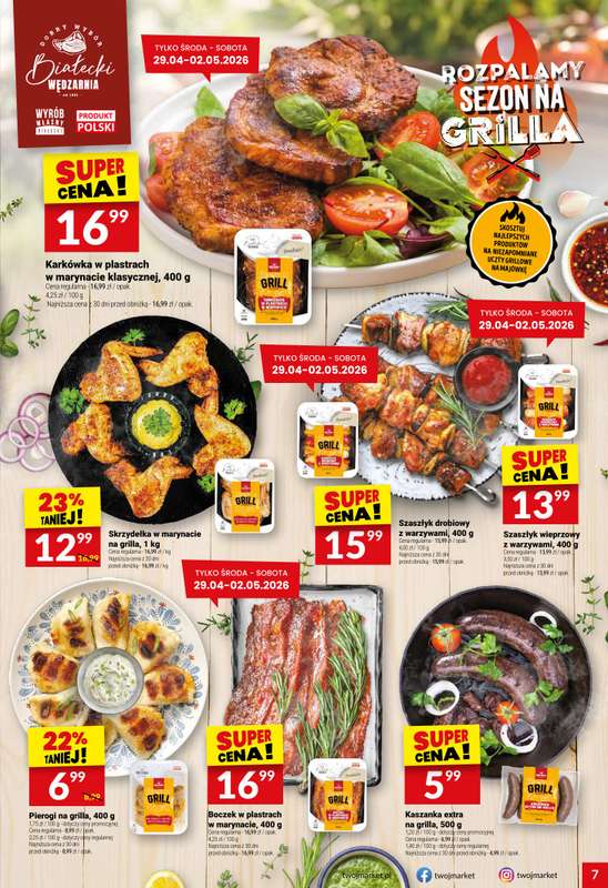Twój Market - gazetka promocyjna Gazetka od wtorku 28.04 do wtorku 05.05 - strona 7