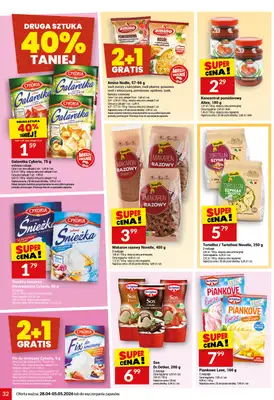 Twój Market - gazetka promocyjna Gazetka od wtorku 28.04 do wtorku 05.05 - strona 32