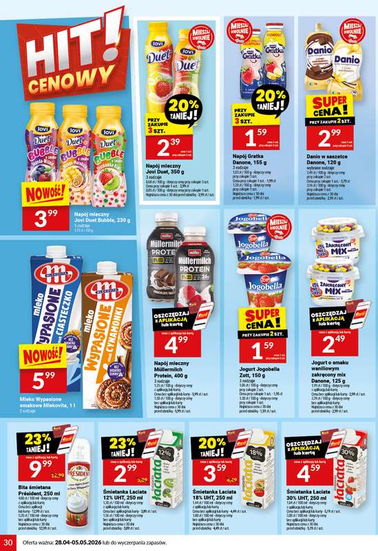 Twój Market - gazetka promocyjna Gazetka od wtorku 28.04 do wtorku 05.05 - strona 30