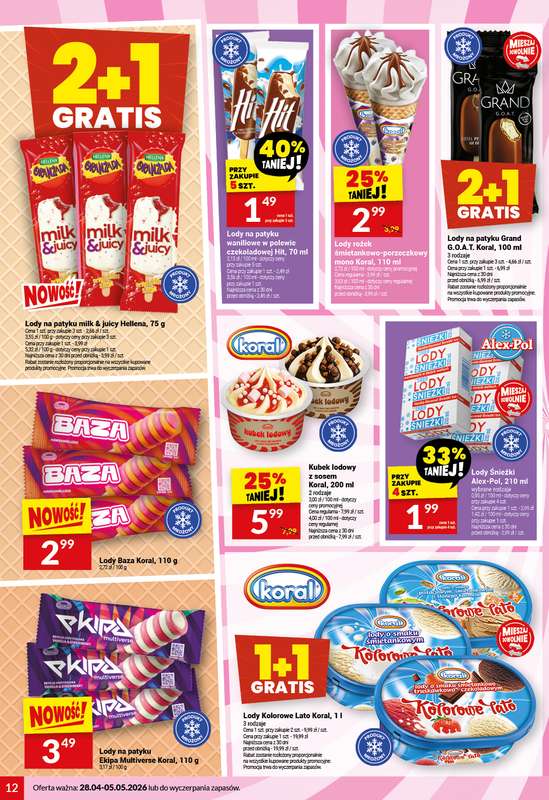 Twój Market - gazetka promocyjna Gazetka od wtorku 28.04 do wtorku 05.05 - strona 12