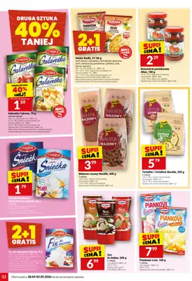 Twój Market - gazetka promocyjna Gazetka od wtorku 28.04 do wtorku 05.05 - strona 32