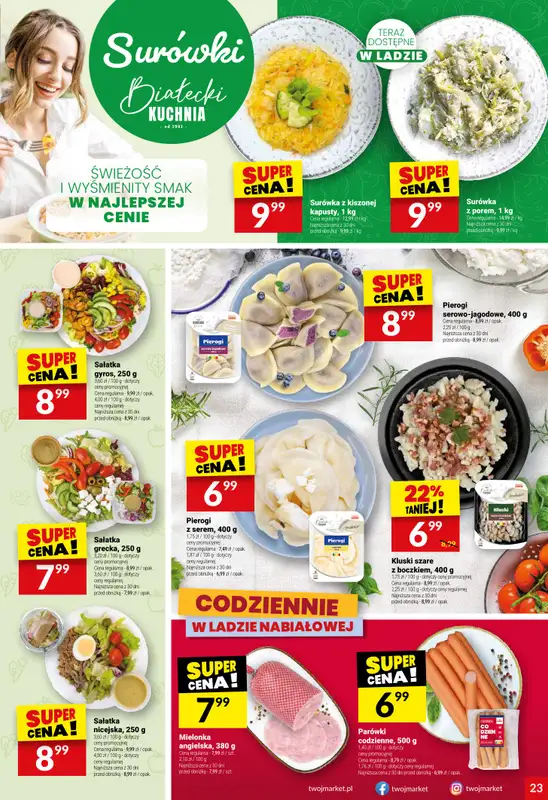 Twój Market - gazetka promocyjna Gazetka od wtorku 28.04 do wtorku 05.05 - strona 23
