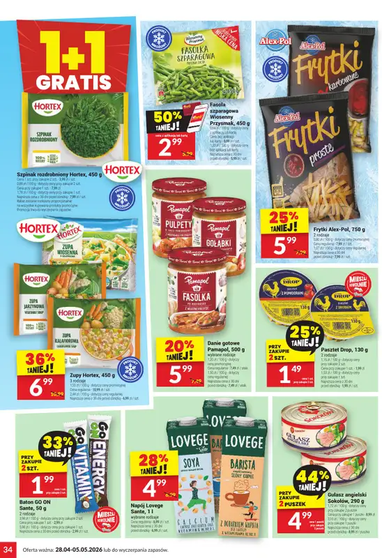 Twój Market - gazetka promocyjna Gazetka od wtorku 28.04 do wtorku 05.05 - strona 34