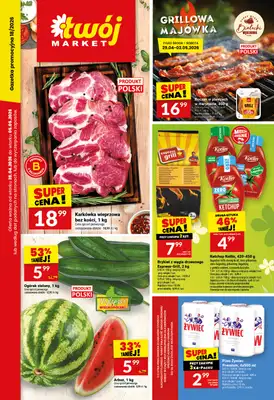 Twój Market - gazetka promocyjna Gazetka od wtorku 28.04 do wtorku 05.05