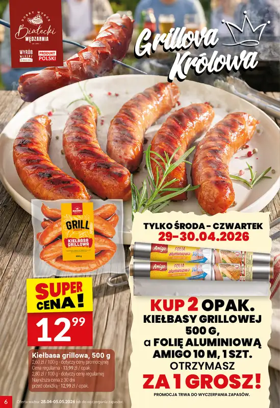 Twój Market - gazetka promocyjna Gazetka od wtorku 28.04 do wtorku 05.05 - strona 6