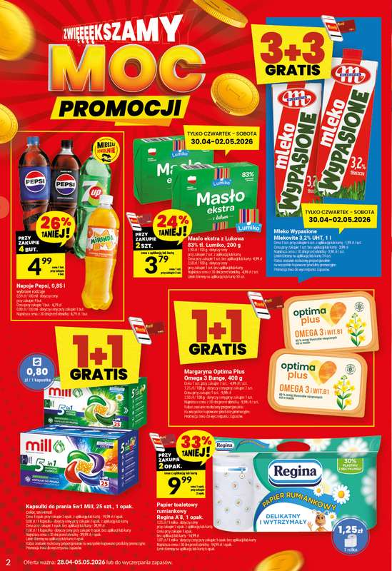 Twój Market - gazetka promocyjna Gazetka od wtorku 28.04 do wtorku 05.05 - strona 2