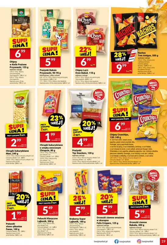 Twój Market - gazetka promocyjna Gazetka od wtorku 28.04 do wtorku 05.05 - strona 19
