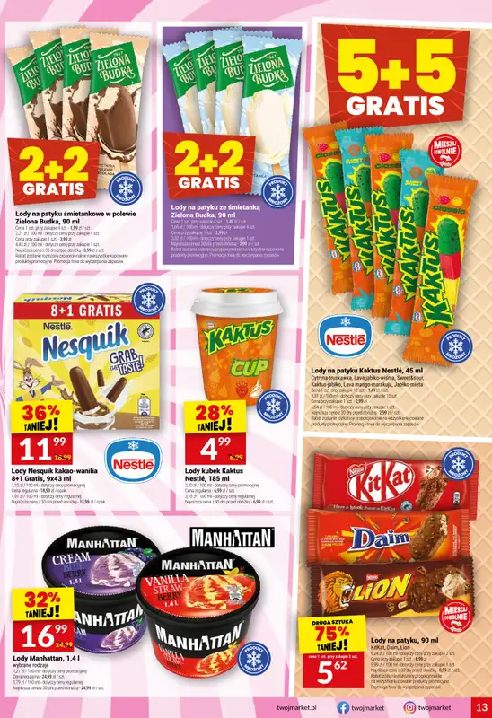 Twój Market - gazetka promocyjna Gazetka od wtorku 28.04 do wtorku 05.05 - strona 13