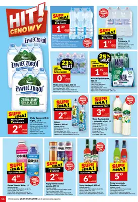 Twój Market - gazetka promocyjna Gazetka od wtorku 28.04 do wtorku 05.05 - strona 14