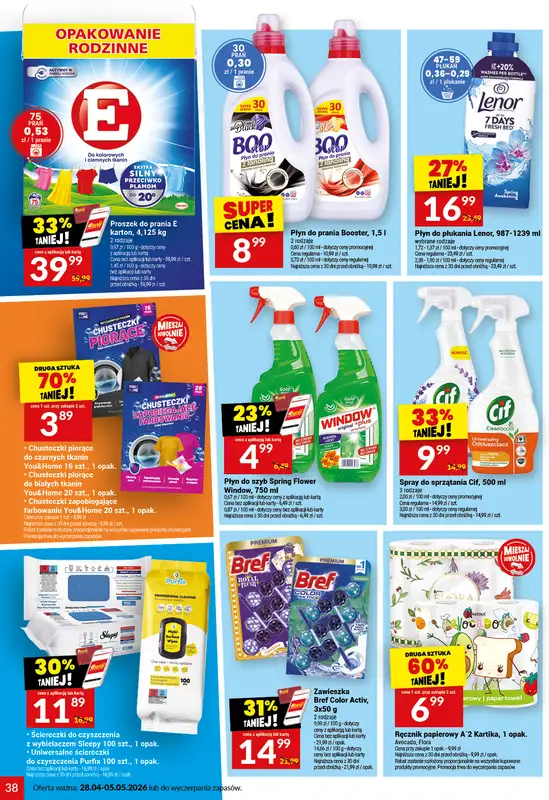 Twój Market - gazetka promocyjna Gazetka od wtorku 28.04 do wtorku 05.05 - strona 38