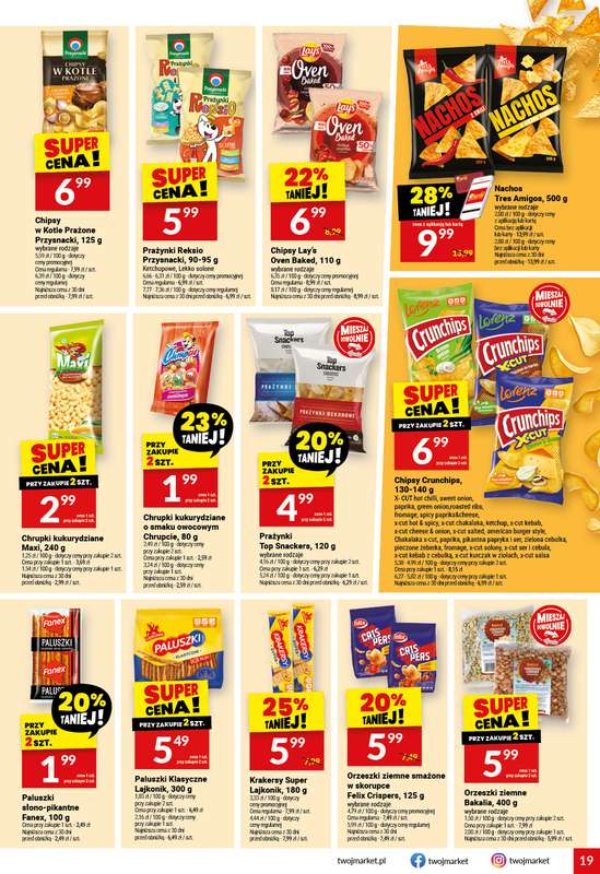 Twój Market - gazetka promocyjna Gazetka od wtorku 28.04 do wtorku 05.05 - strona 19
