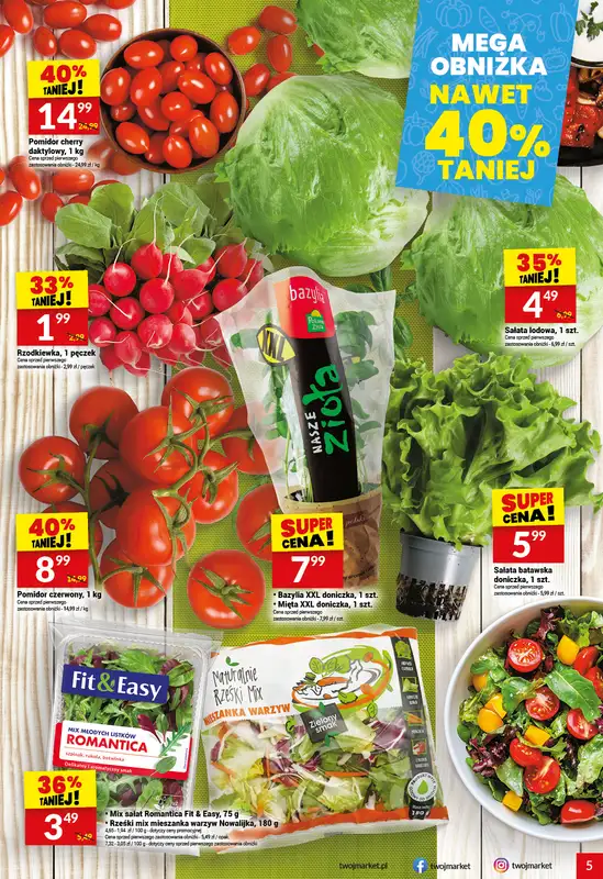 Twój Market - gazetka promocyjna Gazetka od wtorku 28.04 do wtorku 05.05 - strona 5