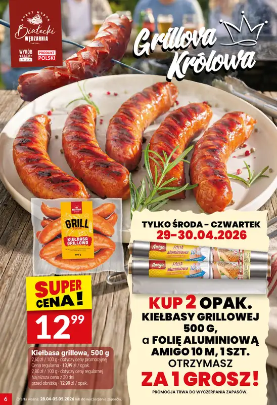 Twój Market - gazetka promocyjna Gazetka od wtorku 28.04 do wtorku 05.05 - strona 6