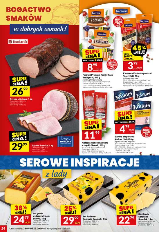 Twój Market - gazetka promocyjna Gazetka od wtorku 28.04 do wtorku 05.05 - strona 24