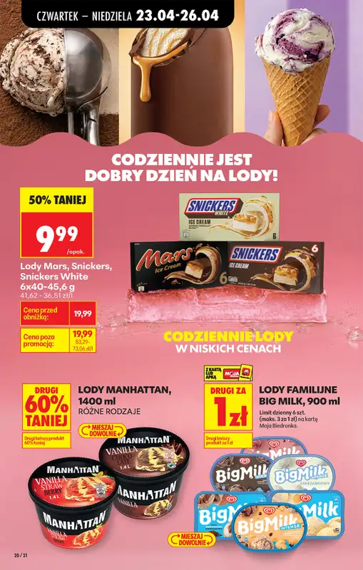 Biedronka - gazetka promocyjna Od czwartku od czwartku 23.04 do środy 29.04 - strona 38