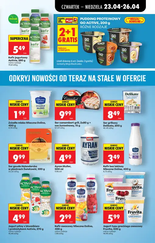 Biedronka - gazetka promocyjna Od czwartku od czwartku 23.04 do środy 29.04 - strona 69