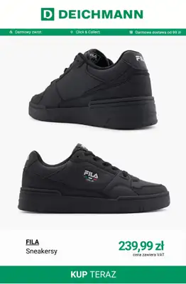 Deichmann - gazetka promocyjna Sneakersy damskie Fila od poniedziałku 27.04  - strona 8