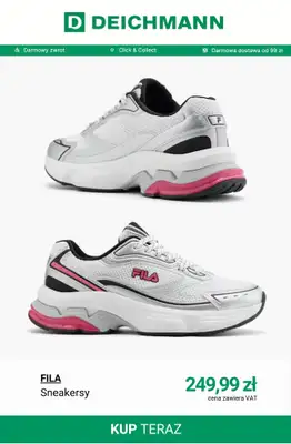 Deichmann - gazetka promocyjna Sneakersy damskie Fila od poniedziałku 27.04  - strona 2