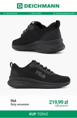 Deichmann - gazetka promocyjna Sneakersy damskie Fila od poniedziałku 27.04  - strona 4